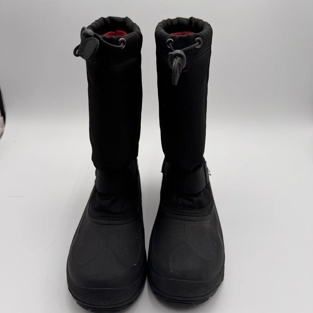 Kamik Kids Black Winter Snow Boots RHR24823-BLK Size 7 Waterproof Insulated